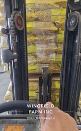 Forklift with peanuts 2024